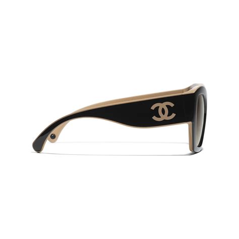 chanel ch003 sgn brn 120 sunglasses|CHANEL Sunglasses: Butterfly Sunglasses, nylon — Fashion.